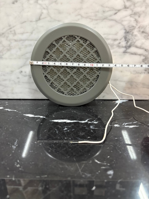 Диффузор на магнитах с вентилятором ТД100 серый орнамент фигурный крупный 100 мм